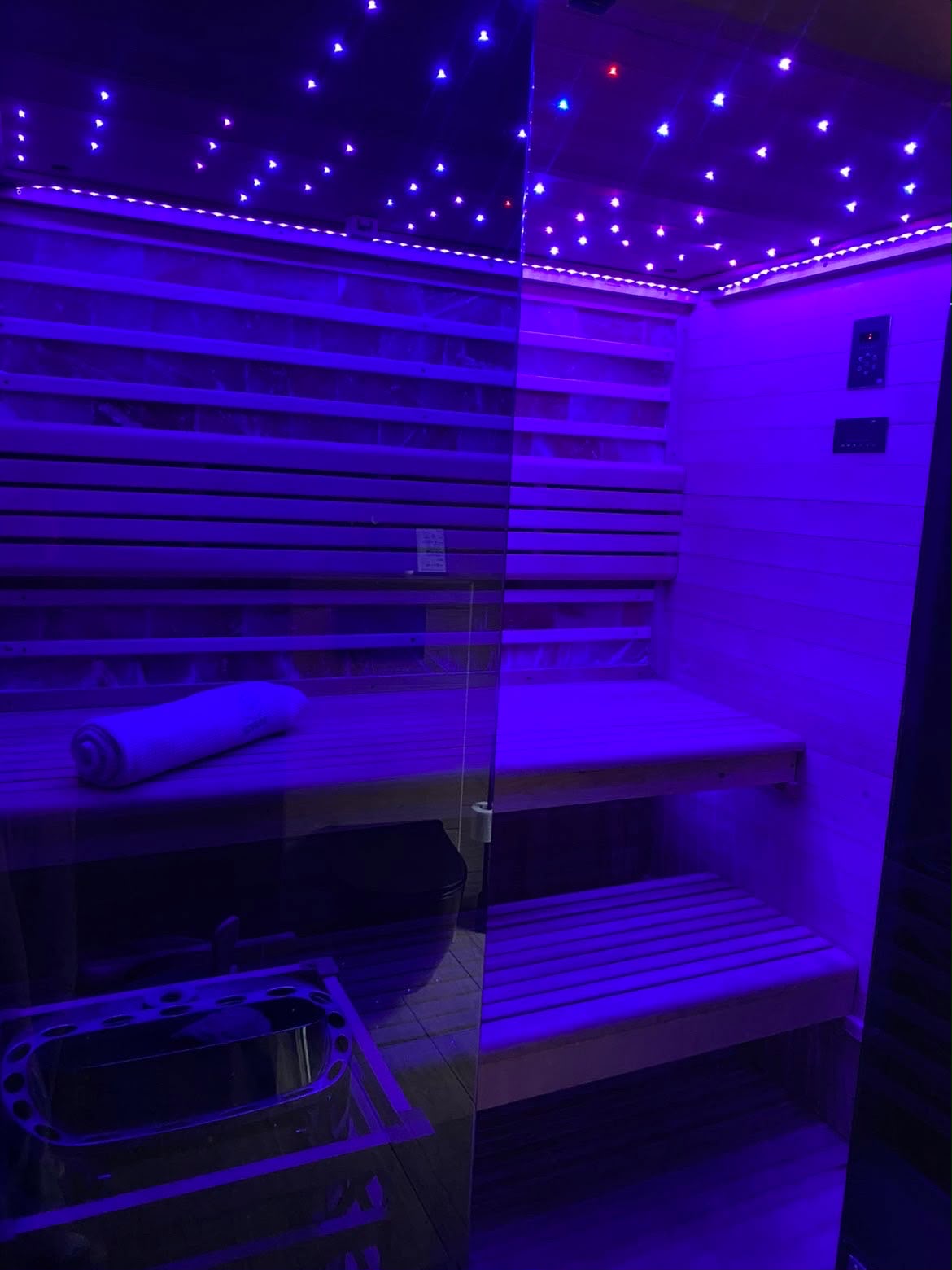 Sauna sa zvjezdanim stropom